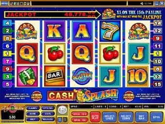 MicroGaming Video Slot CashSplash