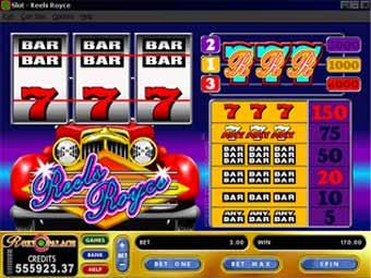 MicroGaming Reels Royce Slot